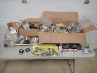 Wiper Motor, Digital Hour Meter, Bearings, Seals, Fuel Cap, Nuts, Bolts And Assorted Supplies
