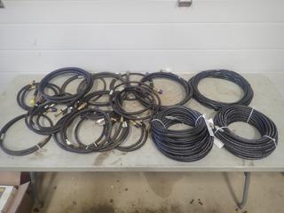 Qty Of Assorted High Pressure Hose C/w Qty Of LP Gas Hose