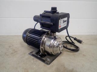 Simer 3/4hp 115V Single Phase Water Pressure Booster System