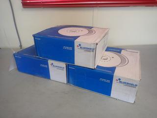 (2) Boxes Of Air Liquide Blueshield 0.45in Welding Wire C/w (1) Box Of Air Liquide Blueshield 0.52in Flux Core Wire *Unused*