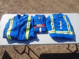 Qty Of (3) Pairs Of Size 58 FR Coveralls 
