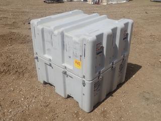 41in X 3ft X 39in Hardigg Waterproof Shipping/Storage Container w/ Humidity Indicator