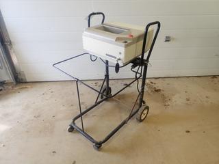 OZTEC 115V Shredder C/w Cart *Note: Requires Repair*