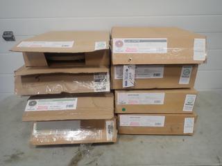 Qty Of (6) Packs Of 17in And (1) Pack Of 12in X 18in Buffer/Stripper Pads *Unused*