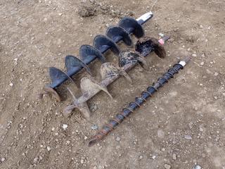 (1) 2in, (1) 7.9in And (1) 8in Earth Auger Bits