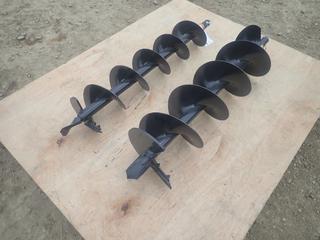 General 8in X 30in Earth Auger Bit C/w General 6in X 30in Earth Auger Bit *Unused*