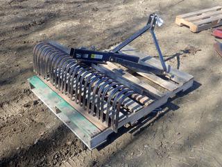 Agri-Fab 50in Landscaping Rake, 3 Point Hitch