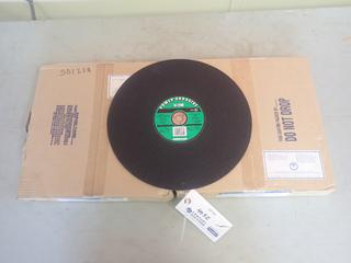 Qty Of Jet Power Abrasive 14in Concrete Reinforced Cut Off Wheels *Unused*