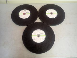 Qty Of (12) STIHL 14in Stone Cut Off Wheels *Unused*