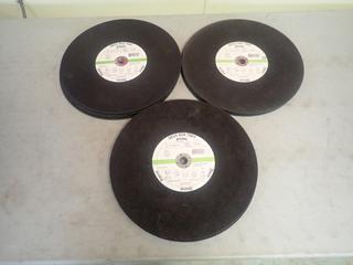 Qty Of (12) STIHL 14in Stone Cut Off Wheels *Unused*