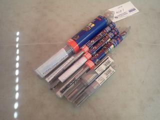 Qty Of Bosch 1 1/8in, 3/4in, 5/8in And 9/16in Rebar Cutter Bits C/w Jet-Kut 1in And 13/16in Prentice Bits *Unused*