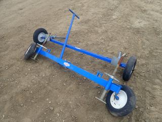 Mathieu Scaffold Wagon C/w Leveling Jacks And 4.80/4.00-8 Tires *Note: Buyer Responsible For Loadout, This Item Is Located At 24 Nipewon Rd, Lac La Biche*
