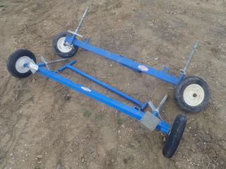 Mathieu Scaffold Wagon C/w Leveling Jacks And 4.80/4.00-8 Tires *Note: Buyer Responsible For Loadout, This Item Is Located At 24 Nipewon Rd, Lac La Biche*