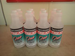 Qty Of (8) Bottles Of All-In-One Carpet Detergent
