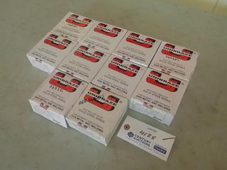 Qty Of (6) Rolls Of Unibraze .023in And (4) Rolls Of .035in Mild And Low Alloy Solid Steel Wires For Gas Metal Arc Welding