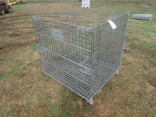 4ft X 4ft X 4ft Collapsible Crate