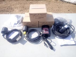Qty Of SJE-Rhombus Tank Alert AB Alarm Systems C/w SJE Signalmaster Control Switches *Unused*