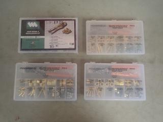 Qty Of (3) Power Weld Welding Hose And Repair Kits C/w (1) Weldmark Hose Repair And Installation Kit