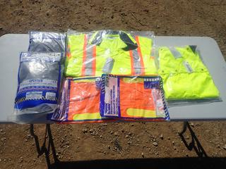 (2) Pairs Of North Size 52T Coveralls C/w (2) North Size XL Shirts And (1) STIHL Size XL Reflective Pants And Size XL Reflective Jacket *Unused*
