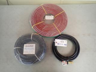 50ft Oxy/Acetylene Hose C/w Powerweld 50ft Hose Assembly For MIG/TIG Applications And LP Gas Hose