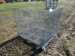 4ft X 4ft X 4ft Collapsible Crate