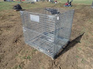 4ft X 4ft X 4ft Collapsible Crate