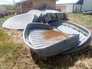 Qty Of 10ft X 5 1/2in Drip Trays *Note: Some Cracked And Has Holes*