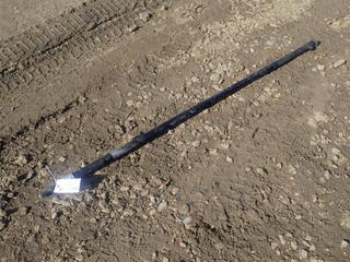 Custom Built 75 1/2in Manual Post Hole Tamper
