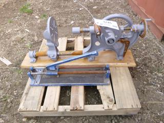 Antique Post Drill w/ Crimper