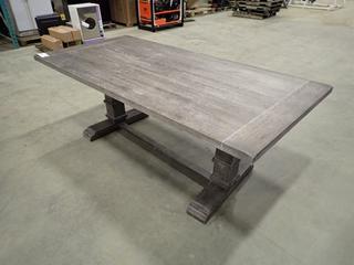 Table, 84 In. x 40 In. x 31 1/2 In. (X-1-3)