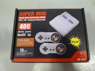 (1) Unused Super Mini Classic Game Anniversary Edition, 400 Built-In Games (E1)