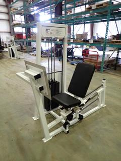 Apex Fitness Seated Leg Press, From 30 Lbs to 345 Lbs, 70 In. x 37 1/2 In. x 68 In. (Z)