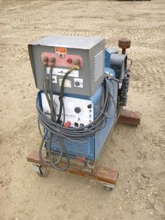 Miller HF-15 AEAD-200LE Constant Current AC/DC Arc Welding Generator c/w 18 HP Gas Motor, Tig Set Up