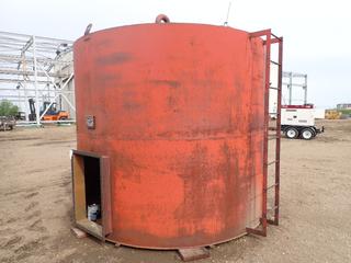 1976 Bird Oil Equip. 100  Barrel Tank w/ Safety Vent and Level Indicator