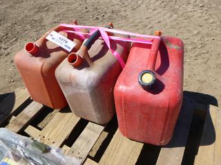 (3) 5 Gallon Jerry Cans