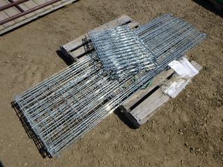 Steel Wire Grate Shelving, 7 Ft. x 2 Ft.