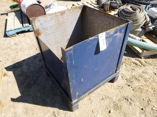 Steel Crate, 24 In. x 24 In. x 24 In.