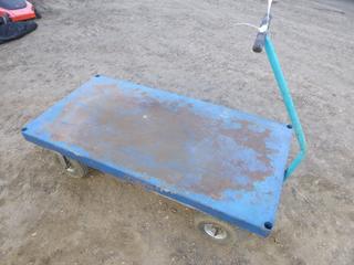 Steel Work Cart, 60 In. x 30 In.