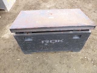 ROK Storage Box, 24 In. x 45 In. x 25 In. *Note: Dented*