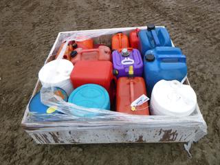 Qty of Fuel and Water Containers