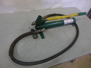 Greenlee #755 Hydraulic Pump (J-1-2)