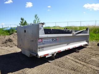 Dump Box, 18 Ft. x 103 In. *Note: Damage to Roll Tarp Assembly, No Hydraulic Ram*