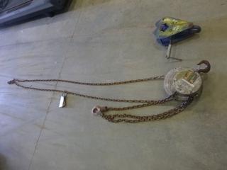 1 Ton Chain Fall C/w Beam Clamp (T-2-2)