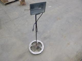 Halogen Shop Light w/ Custom Rolling Stand (C-2)