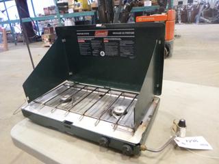 Coleman 5430B700C Propane Stove, 2 Burner (E-1)