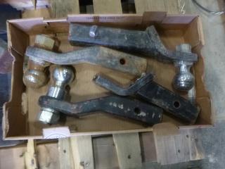 (4) 2 In. Receiver Tube Hitches *Note: 3 Have 2 5/16 In. Balls* (OS)