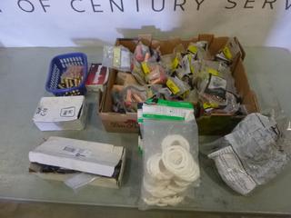 Box of Welding Supplies, Nozzles, Tempilstiks, Torch Handle Kits and Other Assorted Items (S-2-3)