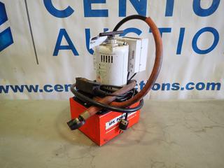 SPX Power Team A PE46 10000PSI Hydraulic Pump, 115/230V, 1.5 HP, 1 PH, Emerson Motor (S-1-1)