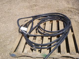 (1) Approx. 30 Ft. Electric Cable Wire, (1) Approx. 15 Ft. Electric Cable Wire