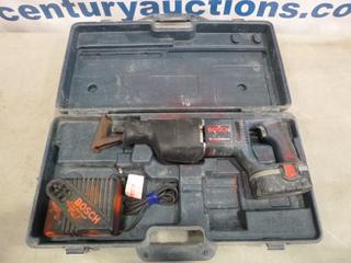 Bosch 18V Battery Powered Sawzall w/ Charger and Case (L-2-3)